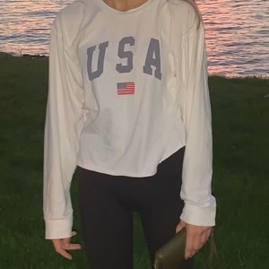 Long sleeve USA shirt